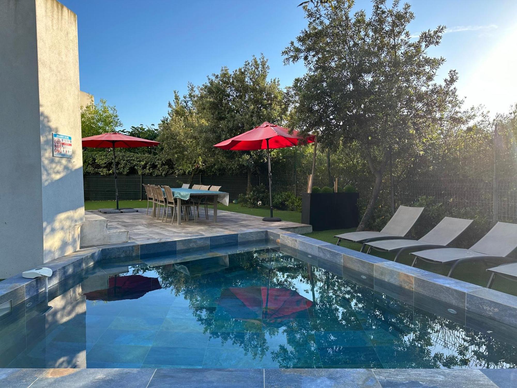 Villa en bord de plage Sète Eksteriør bilde